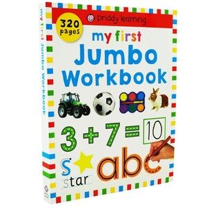 NWT Priddy My First Jumbo Workbook